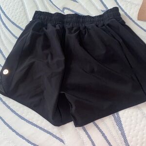 Black lululemon shorts